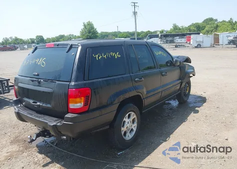 1999 Jeep Grand Cherokee Laredo из США, поврежденный, VIN 1J4G258S9XC538601